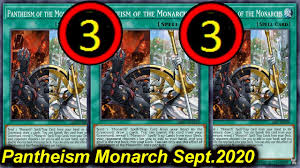 Advent of the emperor, and revises them for the modern tournament environment. Ygopro Pantheism Monarch Deck Sept 2020 New Tcg Banlist 2020 Youtube