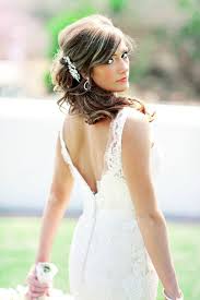 Pin By Kelsey Shriver On The Dress Bride Hairstyles Wedding Hair Side Wedding Hair Down