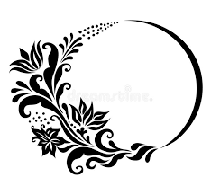 4.6 out of 5 stars 440. Black And White Floral Frame Stock Vector Illustration Of Frame Leaf 10257711