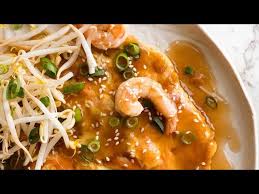 The ingredients added in the whisked egg are not fixed. Egg Foo Yung Chinese Omelette Youtube
