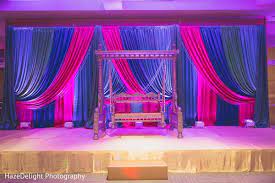 Whimsical Sangeet Stage Http Www Maharaniweddings Com Gallery Photo 124039 Wedding Stage Indian Wedding Decorations Engagement Decorations