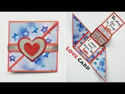 When you want to say, i love you. one more time, love and romance printable cards express your affection and carry your message in a lasting memento. How To Make A Love Card Love Card Making Ideas Love Greeting Cards Latest Design Handmade 279 Youtube Cards Love Cards Card Making
