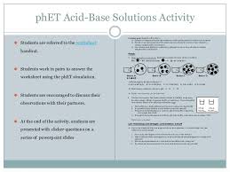 Guch provides these worksheets for practice with ph: Acid Base Poster