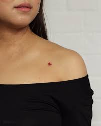 Small Heart Tattoo By Kikimo On Instagram Small Heart Tattoos Tattoos Black Cloud Tattoo