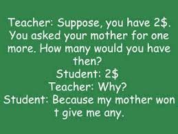 `look at me, for example,' he said. Funny Jokes To Tell Students Youtube