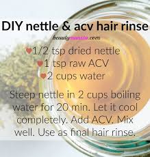 Check out this easy recipe below. Diy Nettle Hair Rinse To Remove Build Up Beautymunsta Free Natural Beauty Hacks And More