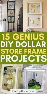 15 Diy Dollar Store Frame Craft Ideas Diy Dollar Store Crafts Dollar Store Diy Dollar Store Diy Projects