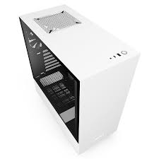 This pc case nzxt h510 elite matte white has the size of midi tower and offers a stylish and beautiful design, especially its nice white colour. Nzxt H510 White Eurotech Computers