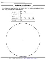Pie Graph Worksheets Circle Graphs