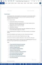At the least, incorporate your brand color scheme into the white paper format. Example Technical White Paper Format Examplepapers
