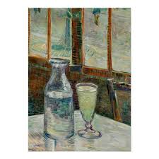 Still Life With Glass Of Absinthe And A Carafe Van Gogh Still Life Glass Of Absinthe And Carafe Poster Zazzle Com In 2020 Van Gogh Art Van Gogh Paintings Van Gogh Still Life