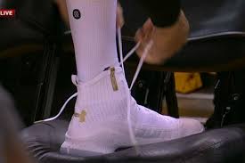 The stories that they tell. Stephen Curry Sports His Latest Shoes During Game 1 Of The Nba Finals And They Re Not Bad Sbnation Com