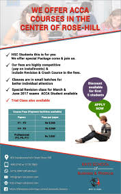 Rays School Of Business And Finance Hurry Up Discounts Available For The First 5 Students For Our Acca Courses Tel 466 6743 Student Finance Crash Course