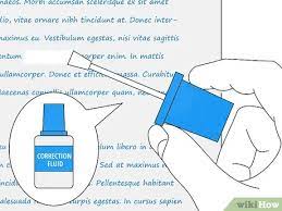 How To Erase Ink From A Paper Wikihow