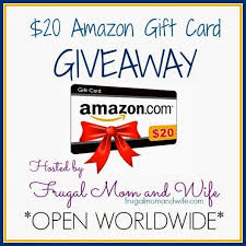 20 Amazon Gift Card Giveaway Open Worldwide Ends 4 7 15 Amazon Gift Cards Gift Card Giveaway Amazon Gifts