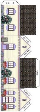¿tu peque está aburrido de recortar siempre la misma ficha plana y una sola dimensión? Casas Para Descargar Imprimir Recortar Y Armar Juego Didactico Crafts Paper Crafts Paper Houses