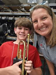 So excited for the 7Star Honor Band week with Aiden!! Mr. Clark is the  clinician! 🤗 Performance is Wednesday morning 🎶
