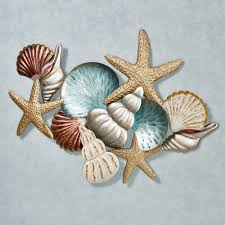 Ocean Collage Metal Wall Art Wall Sculpture Art Metal Wall Art Metal Walls