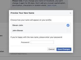 Check spelling or type a new query. How To Change Your Name On Facebook