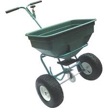 The Handy Broadcast Spreader 57kg Garden Spreaders Screwfix Com