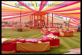 Classy Marwadi Theme Lunch Decor Simple Wedding Venues Indian Wedding Decorations Wedding Venue Decorations
