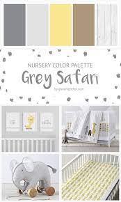 Grey Safari Nursery Color Palette Goodnight Fox Baby Room Colors Nursery Color Palette Boy Nursery Colors