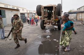 The parish of winscombe and sandford, centred on the parish church of saint james, includes the villages of barton, oakridge, sandford, sidcot and woodborough. Cape Flats Residents Cheer Arrival Of Army Groundup