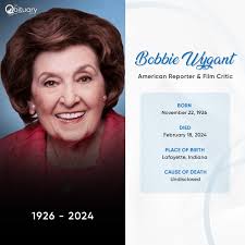 Bobbie Wygant, a pioneer in entertainment reporting and the first with  Texas TV, has passed away at 97.