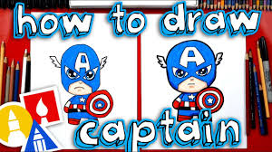 The 4th of july is almost here! How To Draw Captain America Youtube