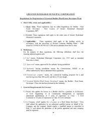 We did not find results for: Builder Licence Regulations Greater Hyderabad Municipal