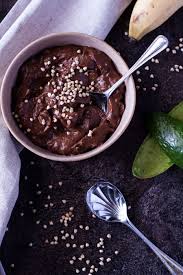 Healthy Raw Chocolate Mousse The Easy Healthy Way Recipe Healthy Desserts Easy Raw Vegan Desserts Chocolate Smoothie Bowl Recipe