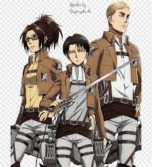 It is a very clean transparent background image and its resolution is 614x600 , please mark the image source when quoting it. Mikasa Ackerman Eren Yeager A O T Wings Of Freedom Attack On Titan Manga Manga Manga Fictional Character Cartoon Png Pngwing