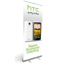 Unlock htc a9192 now!an htc a9192 sim unlock code removes the sim lock attached to your phone allowing you to use your htc mobile on any gsm network worldwide. Htc Pull Up Banner Stand With Design And Print