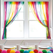 Sew two different colors of crepe paper streamers together to make these wonderfully ruffly rainbow streamers. Crepe Paper Streamer Diy Party Decoration Ideas Unique Industries Blog