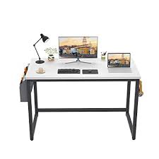 This is great for small spaces!! Buy Besiture 40 White Desk Teen Small Spaces Computer Writing Desk Student Desk Teens College Students Dorm Bedrooms Furniture Study Writing Gaming Table For Girls Boys Daughter S Son S Bedroom Online In Kazakhstan