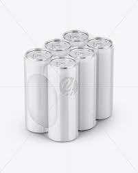 Download Matte Cans In Shrink Wrap Mockup In Can Mockups On Yellow Images Object Mockups