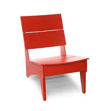 Loll Designs Vang Lounge Patio Chair Color Apple Red In 2020 Patio Chairs Lounge Chair Outdoor Loll Designs