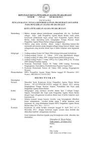 Oleh sebab itu alangkah baikknya kalau kita. Sk Pengakatan Honorersatpam Pdf Pengadilan Agama Muara Bulian