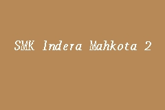 Sistem pemantauan akademik sekolah (spas). Smk Indera Mahkota 2 Sekolah Menengah In Kuantan
