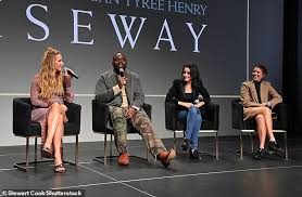 Jennifer Lawrence and co-star Brian Tyree Henry attend screening for  Causeway in LA