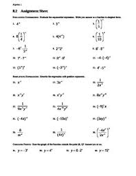 Evaluating exponents worksheets how do you evaluate negative and zero exponents? 8 2 Worksheet On Zero And Negative Exponents By Sayre Learning Tpt