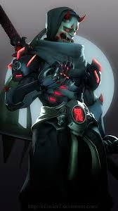 Genji's oni skin is a reward for the first week of the nexus challenge 2.0. Overwatch Oni Genji By Cfowler7 Sfm On Deviantart