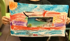 Find a wide selection of pastels online. How To Make Collages With Oil Pastels And Watercolors For Kids