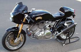Ken, who has his own industrial equipment company, thought he might like a vincent for his own personal use but he wanted to combine current. The Irving Vincent The Egli Vincent
