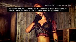 Fallout Confessions — “I wish you could've explored the relationship...