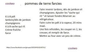 Pdf Farcies Cookeo Cookeo Recette Pommes De Terre Farcies Pomme De Terre