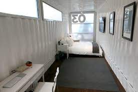 This price is based on the lowest nightly price found in the last 24 hours for stays in the next 30 days. Three Pop Up Hotel Rooms Were Also Housed Inside The Shipping Container House Container House Plans Container Interior Design