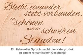 Die 12 besten freundschaftsspruche mit lieben bildern spruche. Individuelle Baumscheibe Zur Hochzeit Bleibt Verbunden