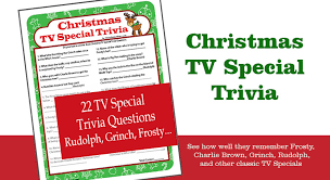 Sitcoms are certainly a guilty pleasure for many people. Christmas Cartoon Trivia Tv Special Game