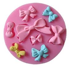 Mini Bowknot Decore Moule Silicone Cuisine Outils De Noel De Mariage Fondant Sucre Arc Bricolage Gat Bricolage Gateau Outils Decoration Gateaux Gateau Silicone